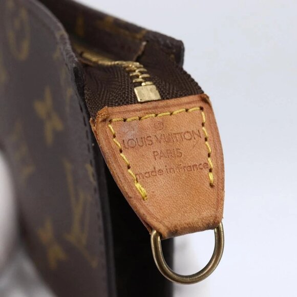 LOUIS VUITTON Monogram Bucket GM Accessory Pouch LV Auth 146355 - Picture 15 of 16